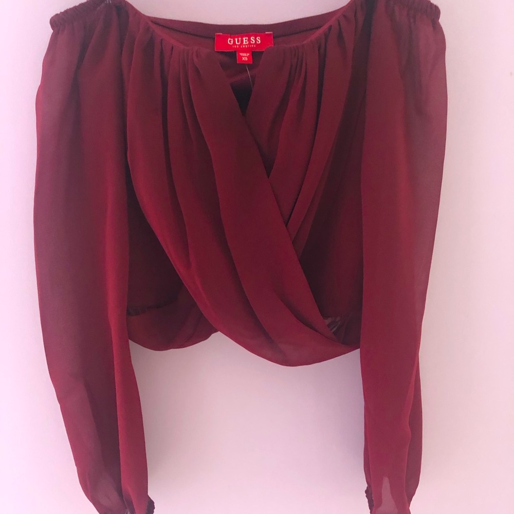 NWT Long sleeve Crop Top